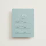 "Reflections" - Multi-Event RSVP Cards in Lake by Lindsay Megahed - Front