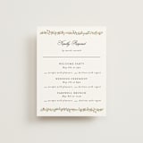 "Monogramed" - Multi-Event RSVP Cards in Blush by Susan Moyal - Front