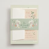 "spring draped garland" - Multi-Event RSVP Cards in Spring by Phrosné Barwood - Assembled with Belly Band