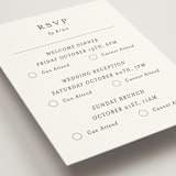 "gates and pillars" - Multi-Event RSVP Cards in Sap by Becky Nimoy - Detail