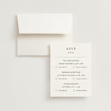 "gates and pillars" - Multi-Event RSVP Cards in Sap by Becky Nimoy - RSVP with Envelope