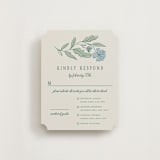 "Botanical" - Multi-Event RSVP Cards in Garden by Kelly Watkins - Front