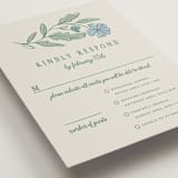 "Botanical" - Multi-Event RSVP Cards in Garden by Kelly Watkins - Detail