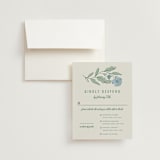 "Botanical" - Multi-Event RSVP Cards in Garden by Kelly Watkins - RSVP with Envelope
