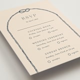 "nautical nuptials" - Multi-Event RSVP Cards in Sea Breeze by Rebecca Durflinger - Detail