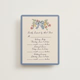 "A wedding in Low Country" - Multi-Event RSVP Cards in Cornflower by Chris Griffith - Front