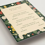 "all the flowers of the world" - Multi-Event RSVP Cards in Garden by Sumak Studio - Detail
