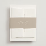 "spiku" - Multi-Event RSVP Cards in Pearl by chocomocacino - Assembled with Belly Band