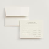 "spiku" - Multi-Event RSVP Cards in Pearl by chocomocacino - RSVP with Envelope
