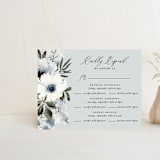 "Nantucket Romance" - Multi-Event RSVP Cards in Marine by Chris Griffith - Front