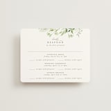 "Verdure" - Multi-Event RSVP Cards in Garden by Leah Bisch - Front