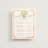 "Giardino" - Multi-Event RSVP Cards in Flame by Pati Cascino - Front