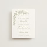 "Villa" - Multi-Event RSVP Cards in Leaf by Kristie Kern - Front