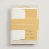 "Bocce" - Multi-Event RSVP Cards in Melon by Megan Davis - Assembled with Belly Band