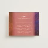 "Radiance" - Multi-Event RSVP Cards in Kantha by Heather Cairl - Front