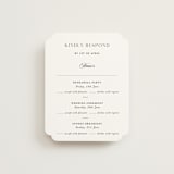 "Classic & Timeless" - Multi-Event RSVP Cards in Obsidian by Lucrecia Caporale - Front
