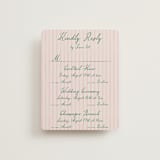 "Whimsical Hand Illustrated Crest" - Multi-Event RSVP Cards in Peony by Jackie Crawford - Front