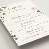 "Ornate" - Multi-Event RSVP Cards in Peony by Sarah Knight - Detail