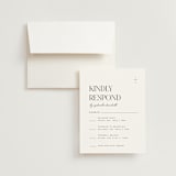 "Clarity" - Multi-Event RSVP Cards in Diamond by Heather Cairl - RSVP with Envelope