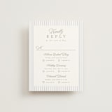 "Ocean Point" - Multi-Event RSVP Cards in Sky by Everett Paper Goods - Front