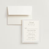 "Ocean Point" - Multi-Event RSVP Cards in Sky by Everett Paper Goods - RSVP with Envelope