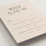 "Soria" - Multi-Event RSVP Cards in Meadow by Melanie Kosuge - Detail