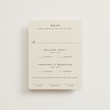 "Campania" - Multi-Event RSVP Cards in Limone by Megan Davis - Front
