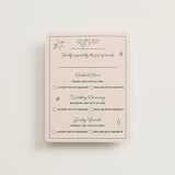 "Crazy Little Thing Called Love" - Multi-Event RSVP Cards in Avocado by Helena Vitto - Front