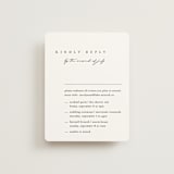 "SoHo" - Multi-Event RSVP Cards in Silk by Kelly Schmidt - Front