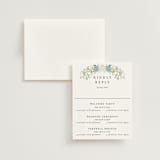 "Wedgewood" - Multi-Event RSVP Cards in Cerulean by Susan Moyal - RSVP with Envelope