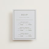 "callum" - Multi-Event RSVP Cards in Lavender by Ellen Schlegelmilch - Front