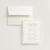 "Coastal crest" - Multi-Event RSVP Cards in Ocean by Creo Study - RSVP with Envelope