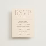 "Moment" - Multi-Event RSVP Cards in Rose by Erin German - Front