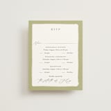 "Aspen" - Multi-Event RSVP Cards in Lake by Robert and Stella - Front