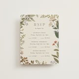 "Ellsworth" - Multi-Event RSVP Cards in Natural by Jennifer Wick - Front