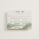 "The Vow" - Multi-Event RSVP Cards in Meadow by Elly - Front