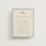 "Amalfi Coast Wedding" - Multi-Event RSVP Cards in Aqua by Chris Griffith - Front