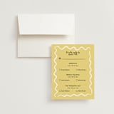 "Amore Mio" - Multi-Event RSVP Cards in Nero by Helena Vitto - RSVP with Envelope