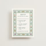 "River Valley" - Multi-Event RSVP Cards in Pine by Paper Sun Studio - Front