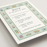 "River Valley" - Multi-Event RSVP Cards in Pine by Paper Sun Studio - Detail