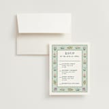 "River Valley" - Multi-Event RSVP Cards in Pine by Paper Sun Studio - RSVP with Envelope