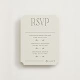 "Hayes" - Multi-Event RSVP Cards in Forest by Blustery August - Front