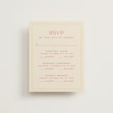 "palmetto" - Multi-Event RSVP Cards in Lemon by Ellen Schlegelmilch - Front