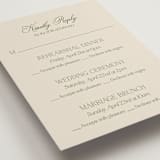 "Summer Fields" - Multi-Event RSVP Cards in Petal by Lisa Joanna Harrison - Detail