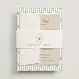 "Summer Fields" - Multi-Event RSVP Cards in Petal by Lisa Joanna Harrison - Assembled with Belly Band