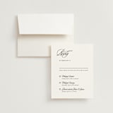 "Sophistique" - Multi-Event RSVP Cards in Linen by Cindy Reynolds - RSVP with Envelope