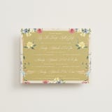"whimsey floral" - Multi-Event RSVP Cards in English Garden by Phrosné Barwood - Front