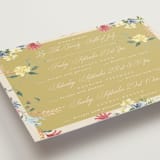 "whimsey floral" - Multi-Event RSVP Cards in English Garden by Phrosné Barwood - Detail
