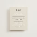"monogram edit" - Multi-Event RSVP Cards in Sandstone by Sara Hicks Malone - Front