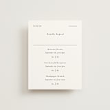 "Tuscany" - Multi-Event RSVP Cards in Ink by Blustery August - Front
